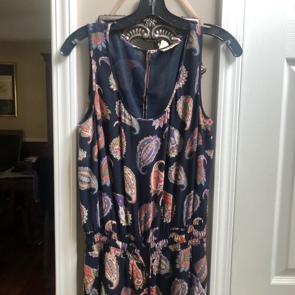 TORY BURCH sleeveless paisley jumpsuit - Picture 6 of 8